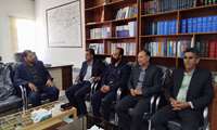 دیدار مدیر جهاد کشاورزی بردسکن با رئیس جدید دادگستری 